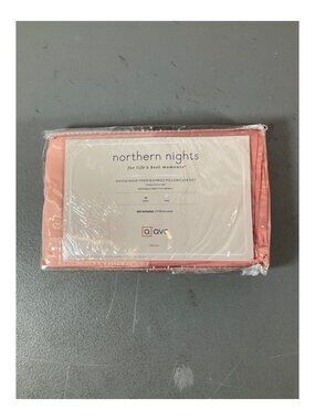Northern Nights Bamboo Rayon Pillowcase Set - 300 Thread Count, Queen/King, Pink